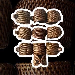 Pottery Barn Napkin Rings (Set of 10)